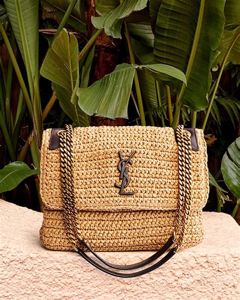 woven ysl bag|saint laurent woven bag.